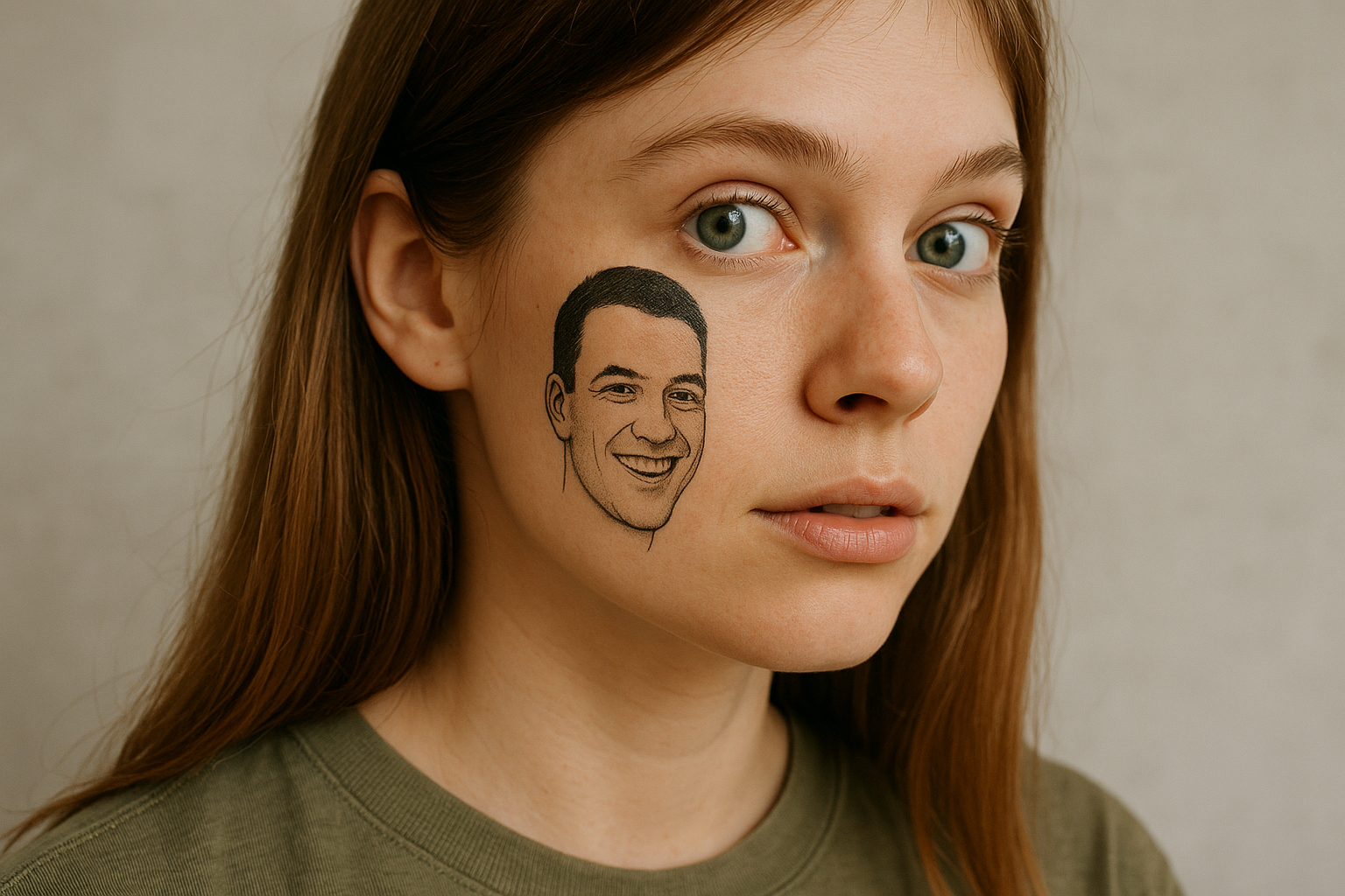 Custom face tattoos that turn heads | Custom temporary tattoo