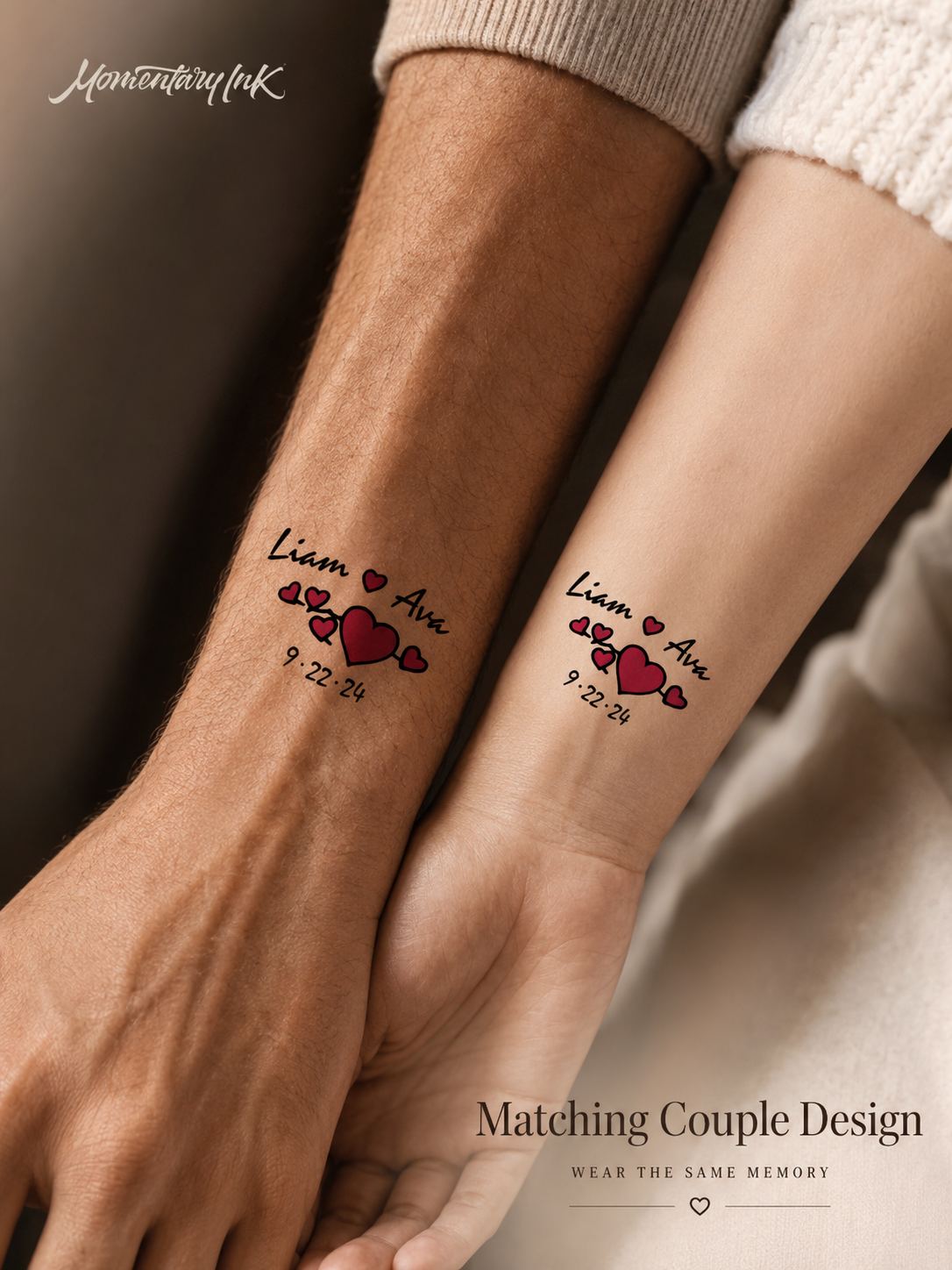 Date Love Tattoo Set