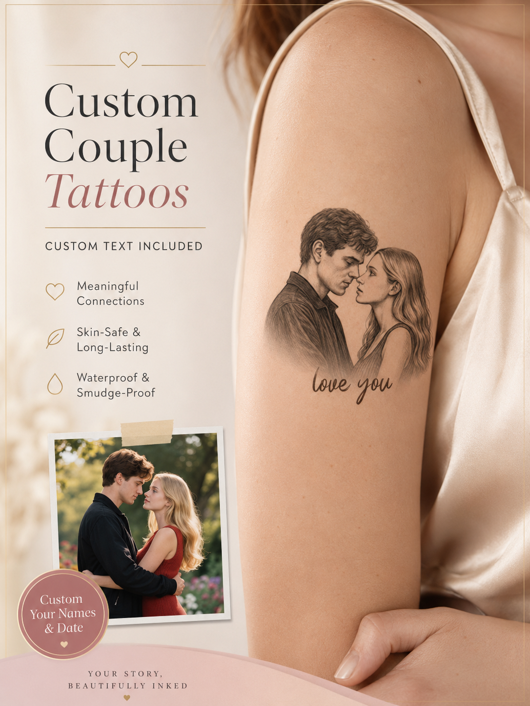 Personalized Couple Ink Set