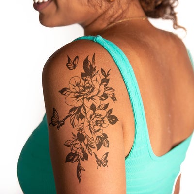 Flowers and Butterflies