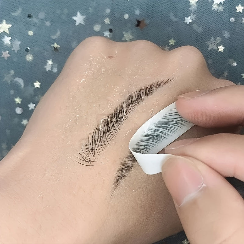 8 Kinds Of Waterproof 3D Eyebrow StencilNonToxic Skin Friendly Body Makeup Tattoo Patchvalentines Day Gifts For Women