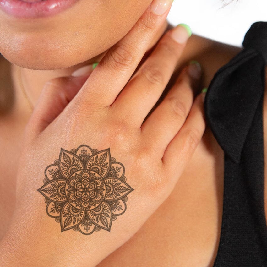 simple mandala tattoo tumblr