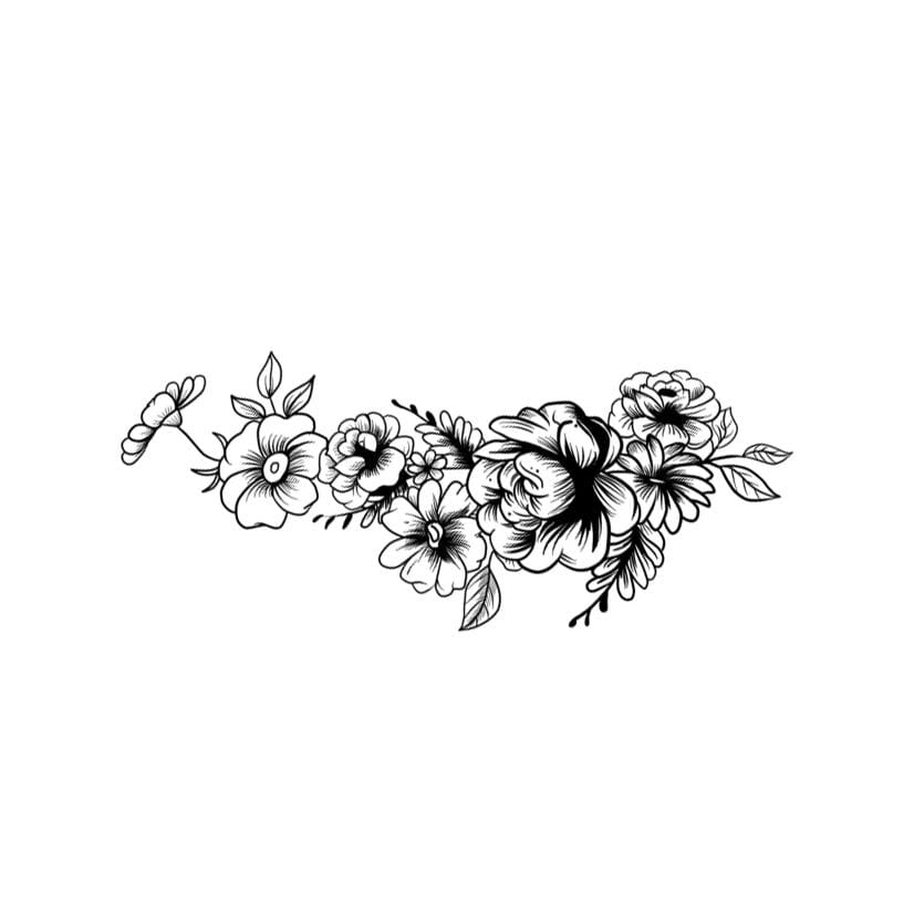 transparent flower border tumblr