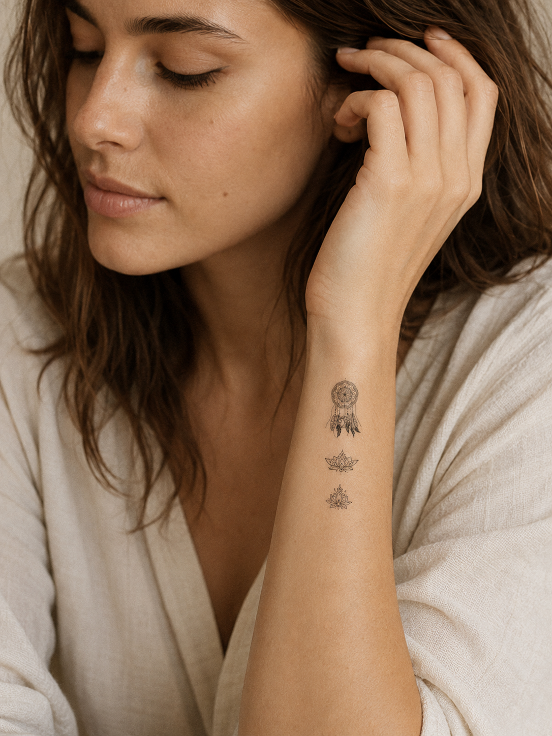 Tattoo Boho Mystic Bloom Set