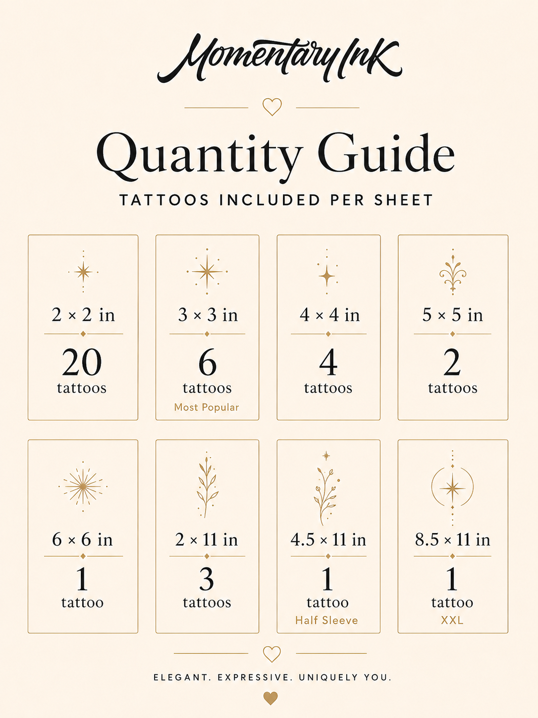 Custom Temporary Tattoo — Upload Your Own Design