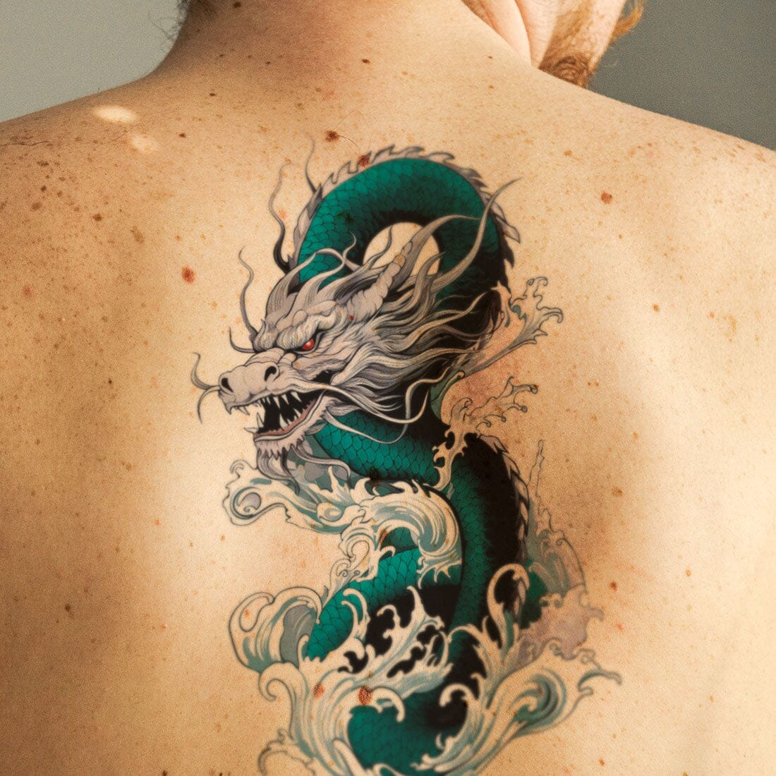 Big Dragon Temporary Tattoos Momentary Ink 