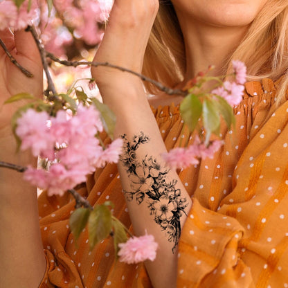 Cherry Blossom Temporary Tattoos Momentary Ink 