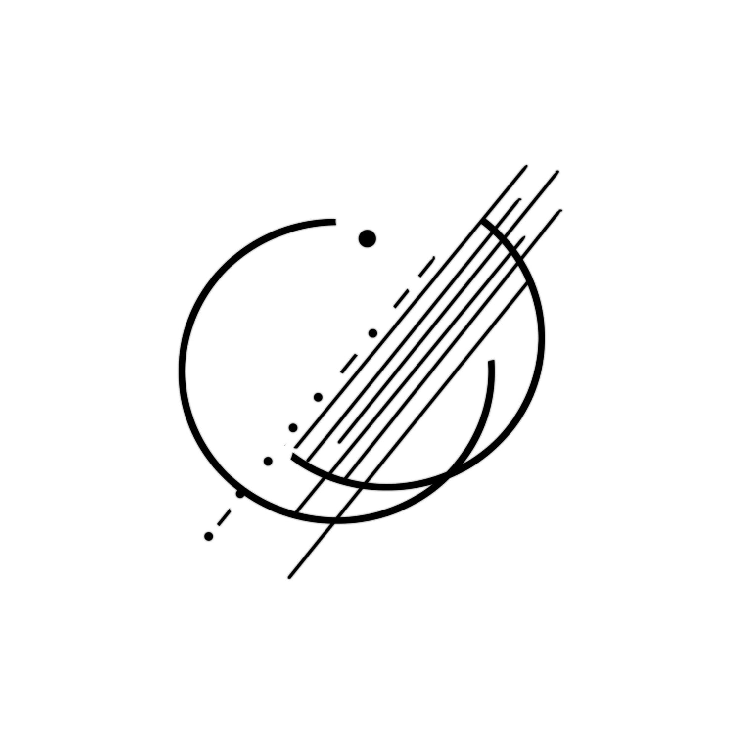 Abstract Circle Design Semi-Permanent 2.0 Momentary Ink