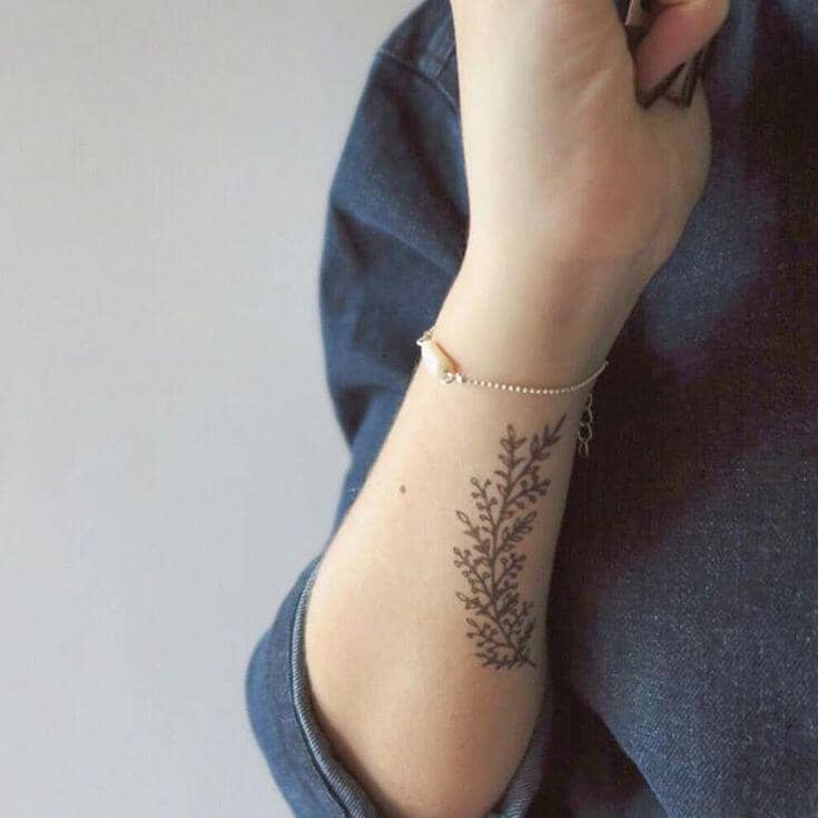 Branched Temporary Tattoo Momentary Ink
