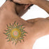 Colorful Sun Temporary Tattoo Momentary Ink