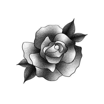Delicate Rose Temporary Tattoo Momentary Ink 
