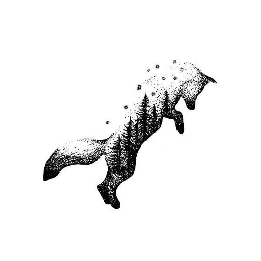 Galactic Fox – Momentary Ink