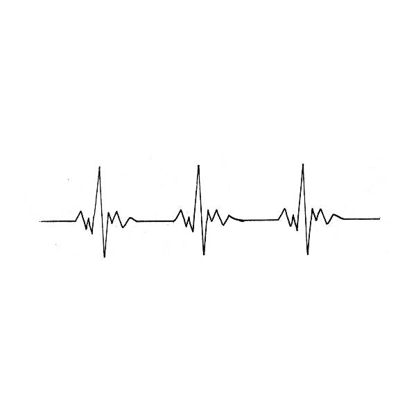 Heartbeat Line Art Semi-Permanent 2.0 Momentary Ink
