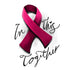 In This Together Pink Ribbon scART Temporary Tattoo Momentary Ink