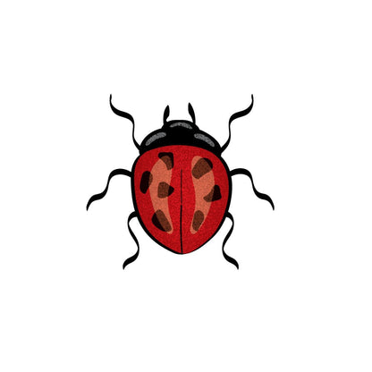 Ladybug - colorful Temporary Tattoos Momentary Ink 
