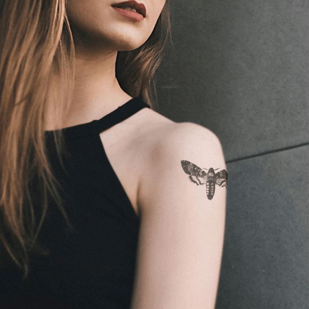 Moth Temporary Tattoo Momentary Ink