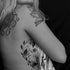 Rose Filigree scART Temporary Tattoo Momentary Ink