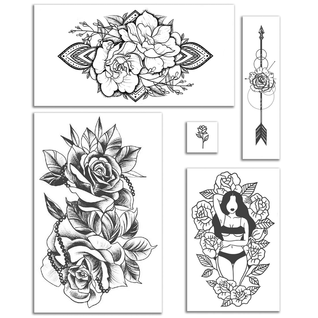 Rose Pack (5-Pack) Semi-Permanent 2.0 Momentary Ink