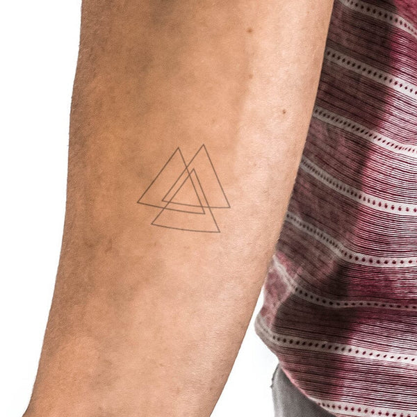 Triangles Tattoo Geometric - Best Tattoo Ideas Gallery