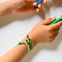 Tiny Tatts Kids - Crocodile Bracelet Temporary Tattoo Momentary Ink