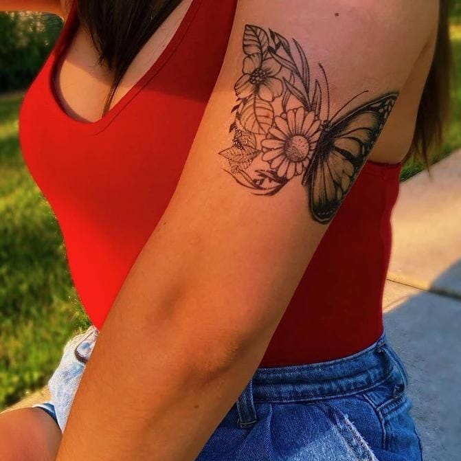 Transform Butterfly Temporary Tattoo Momentary Ink